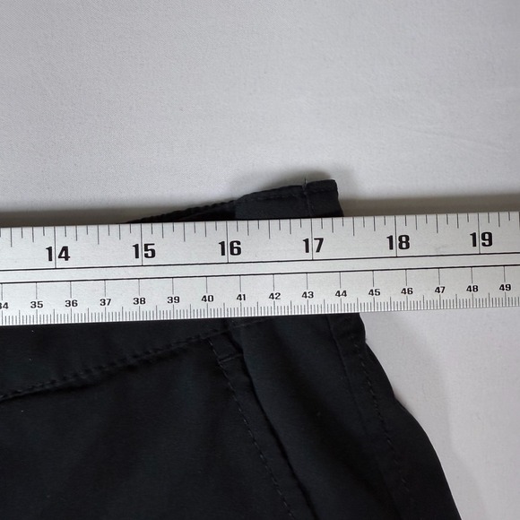 Abercrombie‎ Fitch Mens Lined Black Stretch Performance Shorts Size XL - Picture 5 of 8